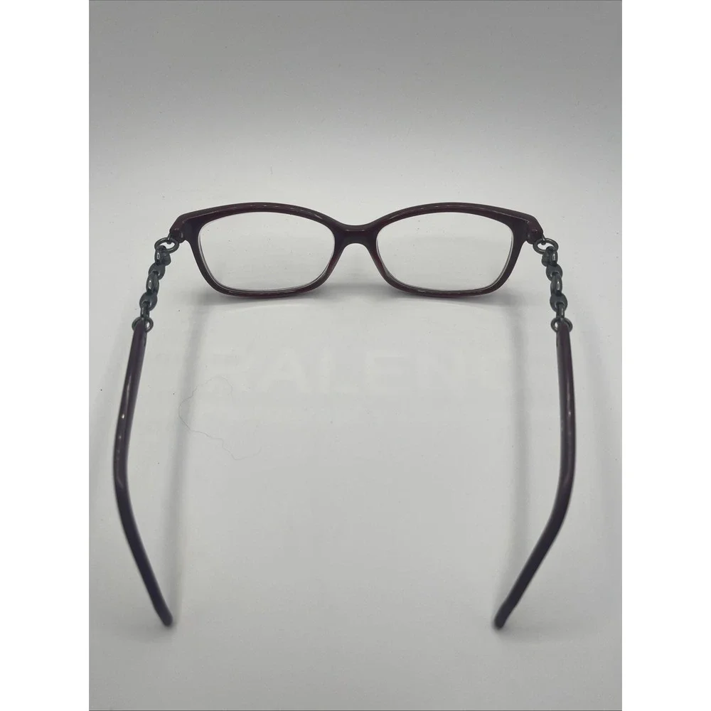 Gucci GG 3624 IDV Square Burgundy Chain Eyeglasses Frame 130mm #325